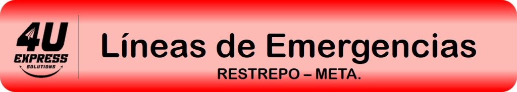 Líneas Institucionales para Emergencias